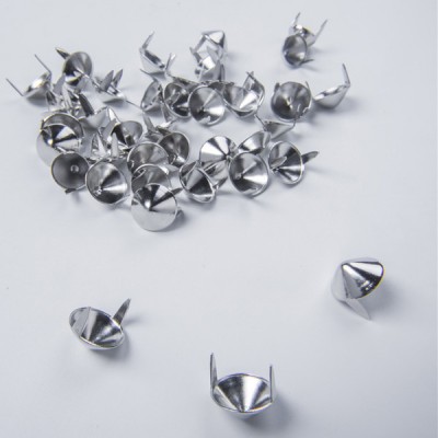 A1377 US77 Cone Studs(iron/brass) 13.7x6mm 100pcs/bag