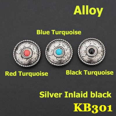 KB301 Conchos Turquoise 25mm 1pc/bag