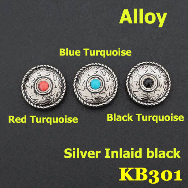 KB301 Conchos Turquoise 25mm 1pc/bag