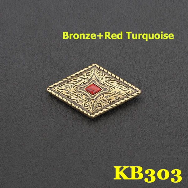 KB303 Wholesale Rhinestone Conchos 25x42mm 1pc/bag