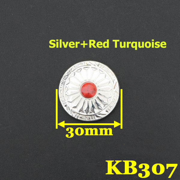 KB307 Rhinestone Conchos Wholesale 30mm 1pc/bag