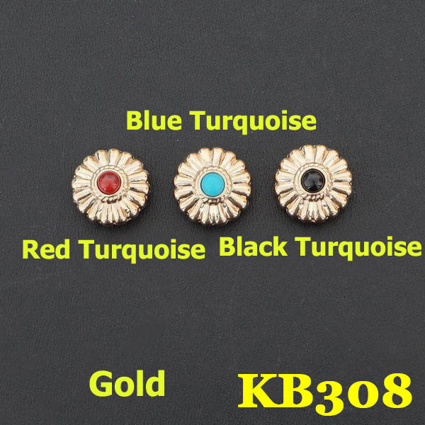 KB308 Custom Bling Conchos 16.5mm 1pc/bag