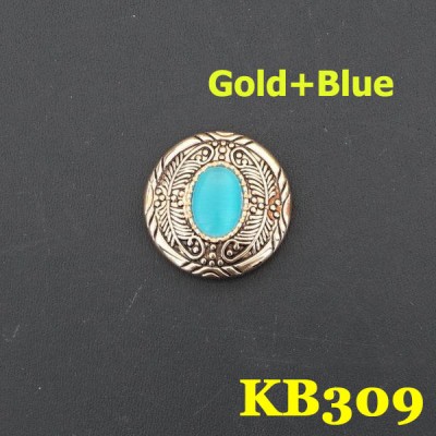 KB309 Crystal Conchos 30mm 1pc/bag